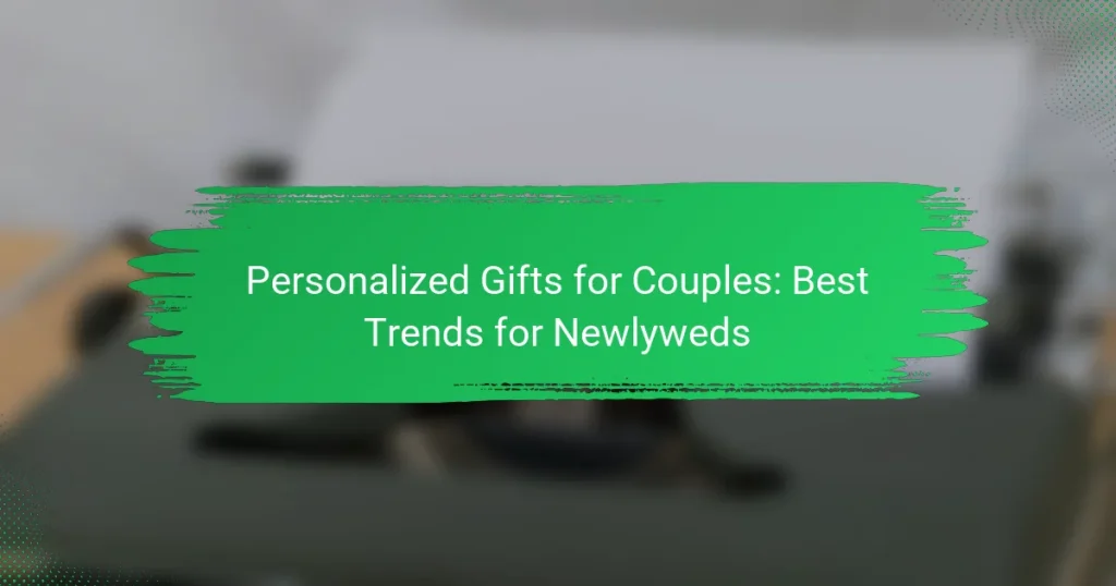Personalized Gifts for Couples: Best Trends for Newlyweds