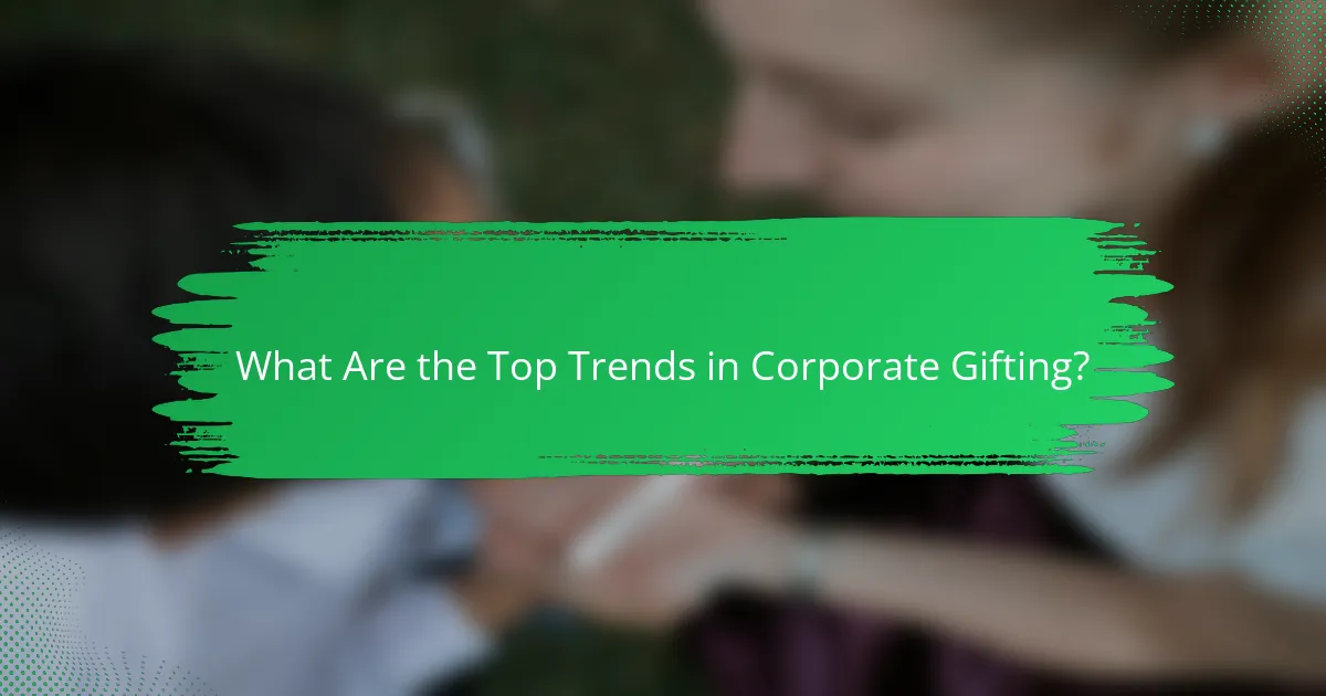 What Are the Top Trends in Corporate Gifting?